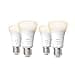 Philips Hue White E27 Bulb, 4 x 1055 lm, Dimmable, Warm White Light, Controllable via App, Compatible with Amazon Alexa, 9.5 W (Echo, Echo Dot) - 3
