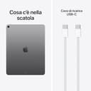 Apple iPad Air 13'' (M4): display Liquid Retina, 128 GB, fotocamera frontale e posteriore da 12MP, Wi-Fi 7 con chip Apple N1 – Grigio siderale - 6