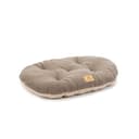 Ferplast Cuscino Cane e Gatto RELAX MICROFLEECE, Cuccia in Caldo e Soffice Micropile per Taglia Piccola, Lettino per Cani Lavabile, 55 x 36 x 12 cm. Grigio Tortora - 9