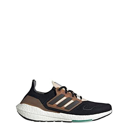 adidas Ultraboost 22 Made with Nature Running Shoes Men's, Core Black/Core Black/Wonder Taupe, 8