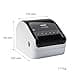 Brother QL1110NWBC - Stampante per etichette professionali da 4" con LAN, Wi-Fi, Bluetooth, 69 etichette al minuto, USB, 300 x 600 dpi, taglio automatico - 6