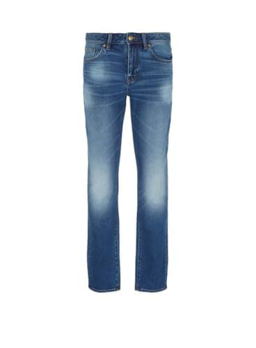 Armani Exchange Men's Skinny Fit Indigo Denim Jean 1500 Indigo Denim 34W 32L