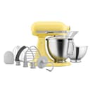 KitchenAid 5KSM195PSEBT Küchenmaschine 4,7 l Butter – ARTISAN, mit kippbarem Motorkopf, 2 Edelstahlschüsseln, Gehäuse aus Spritzgussmetall - 6