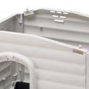 Ferplast Caseta Perros Exterior DOGVILLA 70 SE, Caseta Perro, Casa para Perros, Base Drenante, Base Aislante, Techo Desmontable, Rejilla de Ventilación, Plástico Reciclado, 73 x 59 x h 53 cm - 6