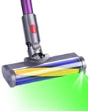 Akunsz Cepillo Eléctrico para Dyson V15 V11 V10 V8 V7 – Cabezal de Cepillo con Luces Láser Verdes, Cepillo de Repuesto con Rodillo Suave para Suelos Duros, Parquet y Superficies Lisas - 1