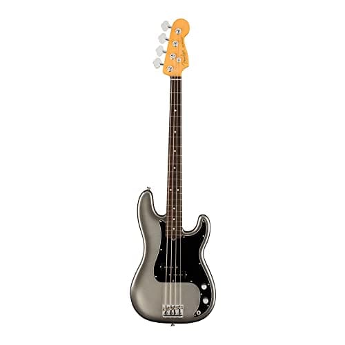 Fender American Professional II Precision Bass RW (Mercury) - Basso elettrico a 4 corde