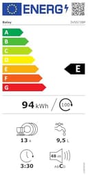 Balay - Lavavajillas, Libre Instalación, 13 Servicios, 60 cm de ancho, Silencioso, Blanco, 3VS572BP - 8