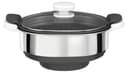Moulinex XF384B10 - Accesorio para cocinar al vapor Cuisine Companion, capacidad de 3.7 L, suficiente para 6 personas, aporta 2 niveles de cocción adicionales a tu Cuisine Companion, asas aislantes - 1