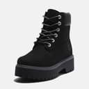 Timberland Stivali Stone Street 6 Inch Waterproof Taglia 40 Codice TB1A5RH5015 Nero Donna - 8