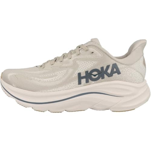 HOKA Herren Laufschuhe Clifton 10 Hellgrau/rosa 42 2/3