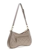 GUESS Schultertasche Libby Shoulder Bag Dark Taupe - 2