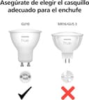 Philips Hue Kit Inicio Pro: Hue Bridge Pro + Smart button + 3 focos led inteligentes E27, Luz Blanca y Colores, funciona con Matter, Apple Home, Amazon Alexa, Google Assistant, Samsung SmartThings - 7