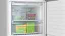Bosch KGN76AXDR, Serie 6, XXL Kühl-Gefrier-Kombination, 186 x 75 cm, 406 L Kühlen & 120 L Gefrieren, Gebürsteter schwarzer Stahl, NoFrost, VitaFresh XXL - längere Frische, Flaschenablage, LED - 8