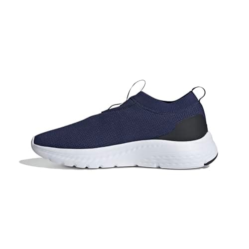 Adidas Uomo Cloudfoam Move Sock Shoes, Dark Blue/Cloud White/Core Black, 43 1/3 EU