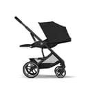 CYBEX Gold Passeggino Balios S Lux, Posizione Reclinabile Ergonomica, Sistema di Cintura con Una Sola Mano, Dalla Nascita Fino a 22 Kg (Circa 4 Anni), Moon Black - 7