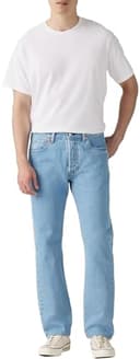 Levi's 501 Original Fit, Jeans Uomo, Ferry Building Blue T2, 31W / 30L - 1