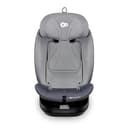 Kinderkraft I-GROW Kindersitz 0-36 kg, I-SIZE 40-150 cm, 360 grad drehbar, Kinderautositz mit Isofix station, FWF und RWF, Verstellbare Kopfstütze/Rückenlehne mit Liegeposition, Grau - 12