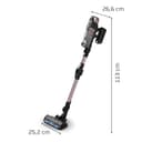 Rowenta RH9CD9E0 X-Force Flex 16.60 Animal Aqua, Aspirapolvere Senza Fili, Nero/Rame - 7