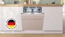 Bosch XXL Geschirrspüler Vollintegriert 60 cm, Serie 6, Made in Germany, Besteckschublade, Zeolith Trocknung, Extrem Leise, Max Flex Körbe, Smart Start, Extra Clean Zone, Time Light, SBV6ZCX25E - 2
