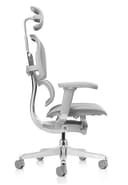 PROCOMFORT ERGOHUMAN Elite Evolution TASC – Poltrona Ergonomica Ufficio 24H, Supporto Lombare Avanzato, Seduta Regolabile, Mesh Traspirante, Portata 150 kg (Silver) - 3