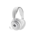 SteelSeries Arctis Nova 5 Blanco Cascos gaming inalámbricos PC, PS5, Switch 2, móvil - Controladores magnéticos de neodimio - Más de 100 preajustes - Batería de 60 horas - 2,4 GHz o BT - Micro Gen2.X - 9