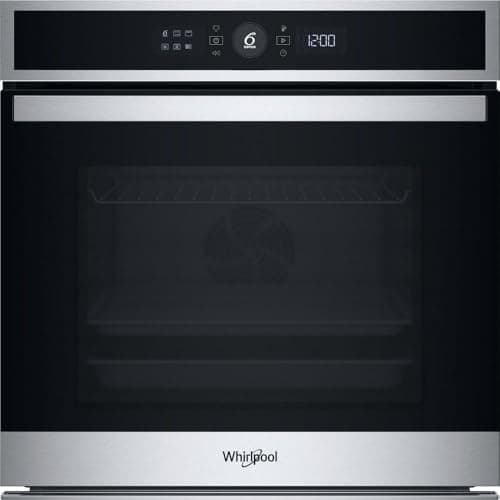 Whirlpool WOI4IS8HM0XA Forno a incasso multifunzione Inox 17 funzioni Pizza310? Cook4 Steam+ classe A+ 73Lt, Idrolisi