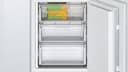 Bosch KIN86NSE0, Serie 2, Einbau-Kühl-Gefrierkombination, 177,5 x 56 cm Nische, 184 L Kühlen & 76 L Gefrieren, Made in Germany, No Frost, MultiBox XXL für Obst und Gemüse, flüsterleise, LED Light - 9