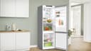 Bosch KGN492IAF Serie 4, Frigorifero combinato da libera installazione, Total No Frost, VitaFresh XXL: Spazio extra-large per i tuoi cibi freschi, PerfectFit, Luce LED, Acciaio, 203 x 70 cm - 7