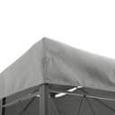 Outsunny 3x4m Gazebo Canopy Replacement, 2 Tier Top Roof UV Cover Garden Patio Outdoor Sun Awning Shelters, Light Grey (TOP COVER ONLY) - 9