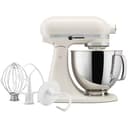 KitchenAid Batidora amasadora - Artisan - Robot de Cocina con Cabezal Inclinable - Amasadora con 3 Accesorios -Batidora de repostería con Bol de Acero Inoxidable - 4,8 L - Batido - 3