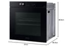 Samsung Forno a vapore BESPOKE Dual Cook Steam™ Serie 7 76L NV7B7977CBK - 10