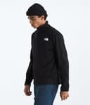 The North Face - Chaqueta Polar con Cremallera de 1/4 Cedar Trail Grid para Hombre - TNF Black, L - 2