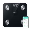 eufy Weighing Scales for Body Weight, Digital Bathroom Scales with Bluetooth, Body Fat Scales, 12 Measurements, Weight/Body Fat/BMI, Fitness Body Composition Analysis, Black, lbs/kg, Smart Scale A1 - 1