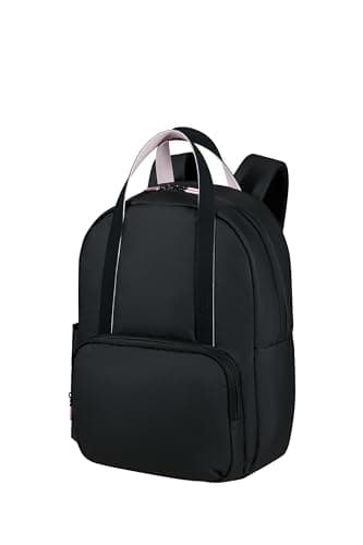 Samsonite American Tourister Puffypop - Ladies Laptop Backpack 15.6" (49 cm, 21 L), Ergonomic, Perfect for School, Work & Travel - Black