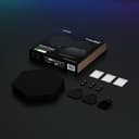 Nanoleaf Shapes Ultra Black Hexagon Expansion Pack, 3 Esagoni LED Aggiuntivi RGBW - Applique da Parete Interno Modulari, Luci Led 16M Colori WiFi, Funziona con Alexa, Sincronia Musica e Monitor - 2