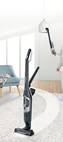 Bosch BBH3230GB Serie 4 Flexxo Cordless Stick Vacuum Cleaner with 2in1 Handheld/Stick Design, 23V Battery, 50 Minutes Run Time, Dark Sapphire - 5