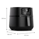 Philips Airfryer 5000 Series Heißluftfritteuse XXL, 7,2L (1,4Kg), 16-in-1 Airfryer, Wifi Verbunden, 90% Weniger Fett Mit Rapid Air Technologie, Rezepte-App (HD9285/90) - 2