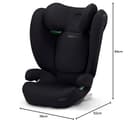 CBX by CYBEX Solution B i-Fix Car Seat, ISOFIX, from Approx. 15-50 kg, from Approx. 3 to 12 Years, UN R129/04, Black - 7