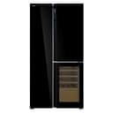 Cecotec Frigorífico 3 puertas Bolero CoolMarket TDW 548 Black Glass E, Clase E, 548 L, Diseño T Door, Compresor Inverter Plus, Total No Frost, Metal Cooling, Multi AirFlow, Fast Cooling & Freezing - 16