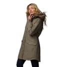 Columbia Suttle Mountain Long Insulated Jacket, Waterproof, Termoriflettente, Imbottitura sintetica, Maniche regolabili, Pelliccia sintetica staccabile - da donna - 4