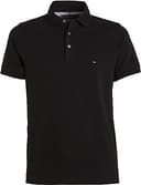 Tommy Hilfiger Herren Poloshirt Kurzarm 1985 Slim Fit, Schwarz (Black), XL - 6