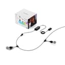 Nanoleaf Matter Essentials, Guirnalda Luces Exterior Starter Kit 15M LED RGBICW - Luces Led 16M Colores, IP65 Impermeable, 20 bombilla inteligente LED, WiFi Bluetooth Matter, para Jardin Terraza - 2