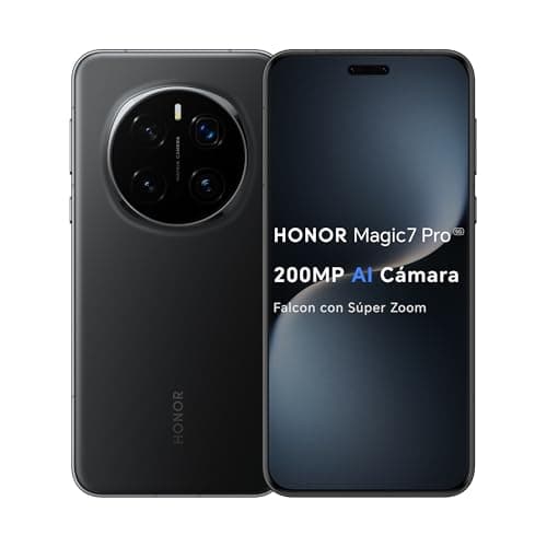 HONOR Magic7 Pro 5G Smartphone, 12GB+512GB, 200MP AI Falcon Camera with Super Zoom, 6.80" AMOLED Display, 120Hz, IP69&IP68, Battery 5270mAh, Qualcomm Snapdragon 8 Elite, Black