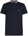 Tommy Hilfiger Maglietta Polo Maniche Corte Uomo Regular Fit, Blu (Desert Sky), L - 3