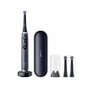 Oral-B iO Series 9 Spazzolino da denti elettrico, 2 testine di ricambio, 7 modalità di pulizia per la cura dei denti, analisi 3D, display a colori e custodia da viaggio, progettato da marrone, nero - 2