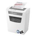 Leitz IQ Aktenvernichter Home Office S, 9-8 Blatt (70-80 g/m²), TÜV+GS zertifiziert, Partikelschnitt, Sicherheitsstufe P4, 15L Behälter, Sehr leise, & kompakt, Schredder für Büro, Weiß, 80360000 - 1