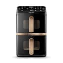 PHILIPS NA462/70 Airfryer 4000 Series Stacked Dual Basket, 10L Kapazit?t (5+5L), RapidAir Technologie, kupfer Griff Hei?luftfritteuse (NA462/70) - 1