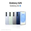 Samsung Galaxy S25 AI Smartphone, Galaxy AI, 12GB Memory, 256GB Storage, 50MP Camera, Silver Shadow, 3 Year Manufacturer Extended Warranty (UK Version) - 2