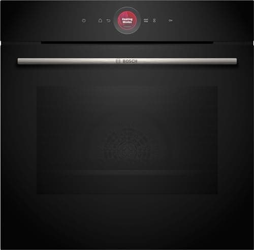 Bosch HBG7721B2 Serie 8, Forno da incasso, Pirolisi: pulizia del forno senza sforzo, Home Connect: controllo da remoto, Assistente alla cottura, Display touch, 60 x 60 cm, Nero