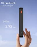 Baseus Powerbank 20000mAh Power Bank 20W Schnelles Aufladen, Externer Handyakkus mit USB C in&Out, PD QC Powerbank USB C für iPhone 16 15 14 13 12 11 Samsung S24 S23 S22 Xiaomi Huawei iPad - 3